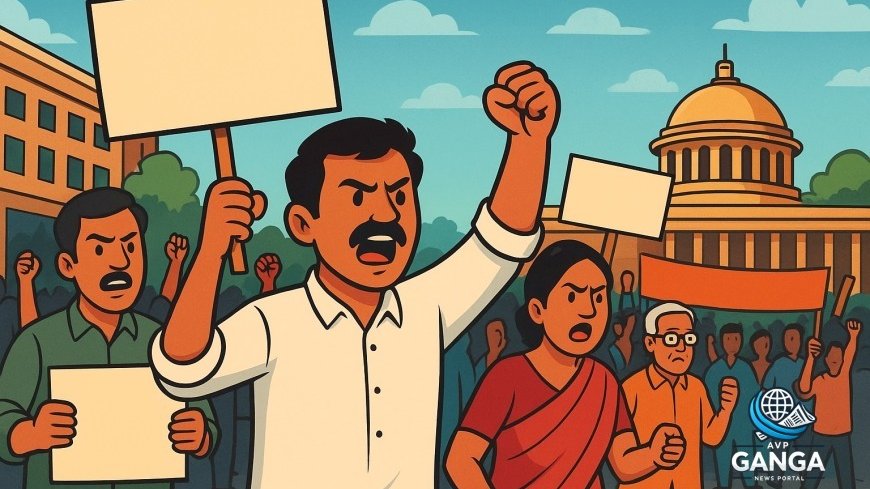 हैदराबाद में विपक्ष ने चुनावी सूची विवाद पर किया प्रदर्शन, लोक भवन मार्च की योजना, Hyderabad protests, election roll disputes, Lok Bhavan march