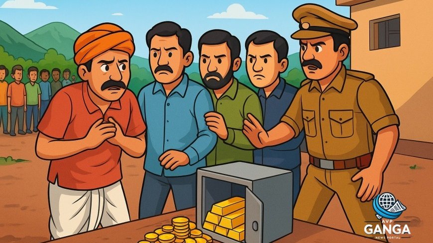 खटीमा में 100 किलो सोने का लालच देकर जमीन हड़पने वाले चार आरोपी गिरफ्तार, Uttarakhand news, land fraud, gold scam