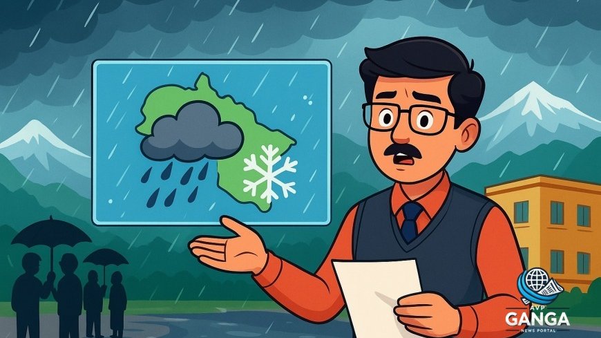 Uttarakhand Weather Update: भारी बारिश और बर्फबारी की चेतावनी, जानें क्या कहता है मौसम विभाग, weather alert, rain forecast, snowfall prediction